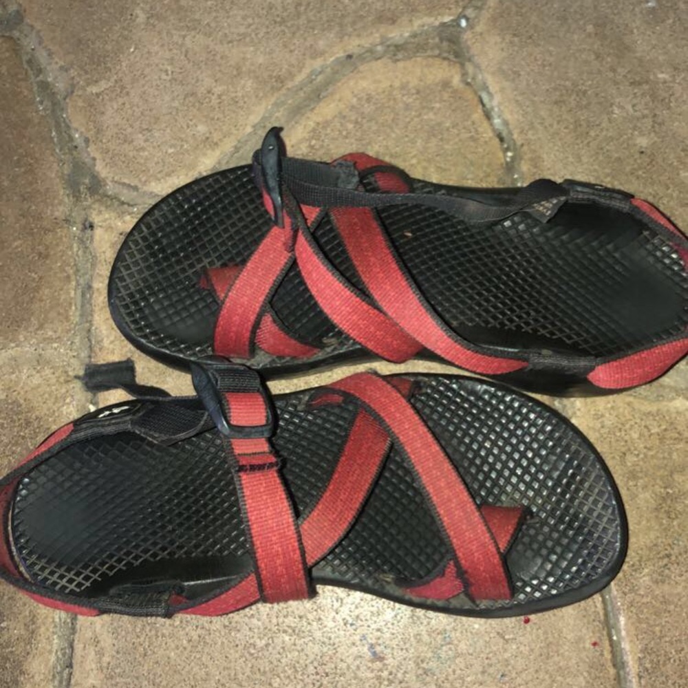 Used Red Chacos
